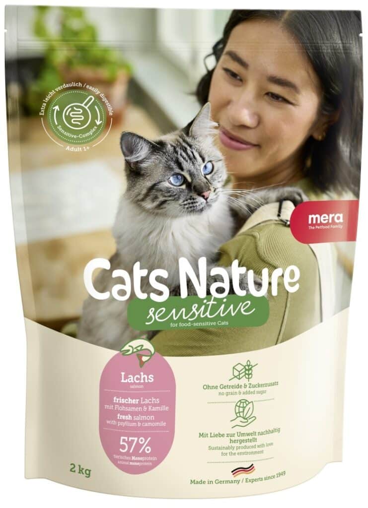 mera Cats Nature mono sensitive saumon