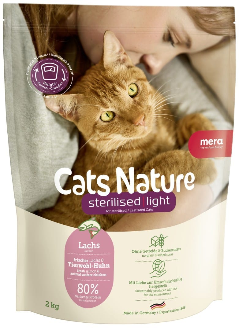 mera Cats Nature sterilised saumon